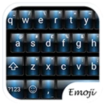 emoji keyboard dusk blue theme android application logo